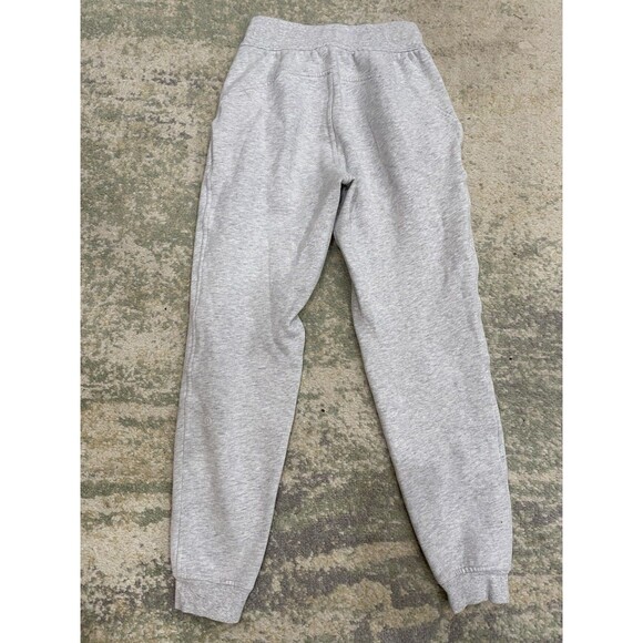 Lululemon Scuba Jogger Pants Sz 2 Light Gray High Rise Fleece Athletic Comfy - Picture 2 of 6